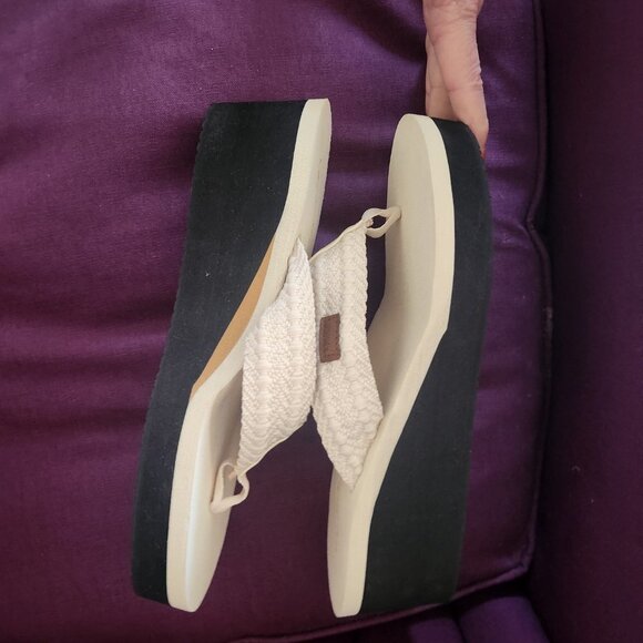 Malida Wedge Sandals NWOT Sz 9 - Picture 5 of 9